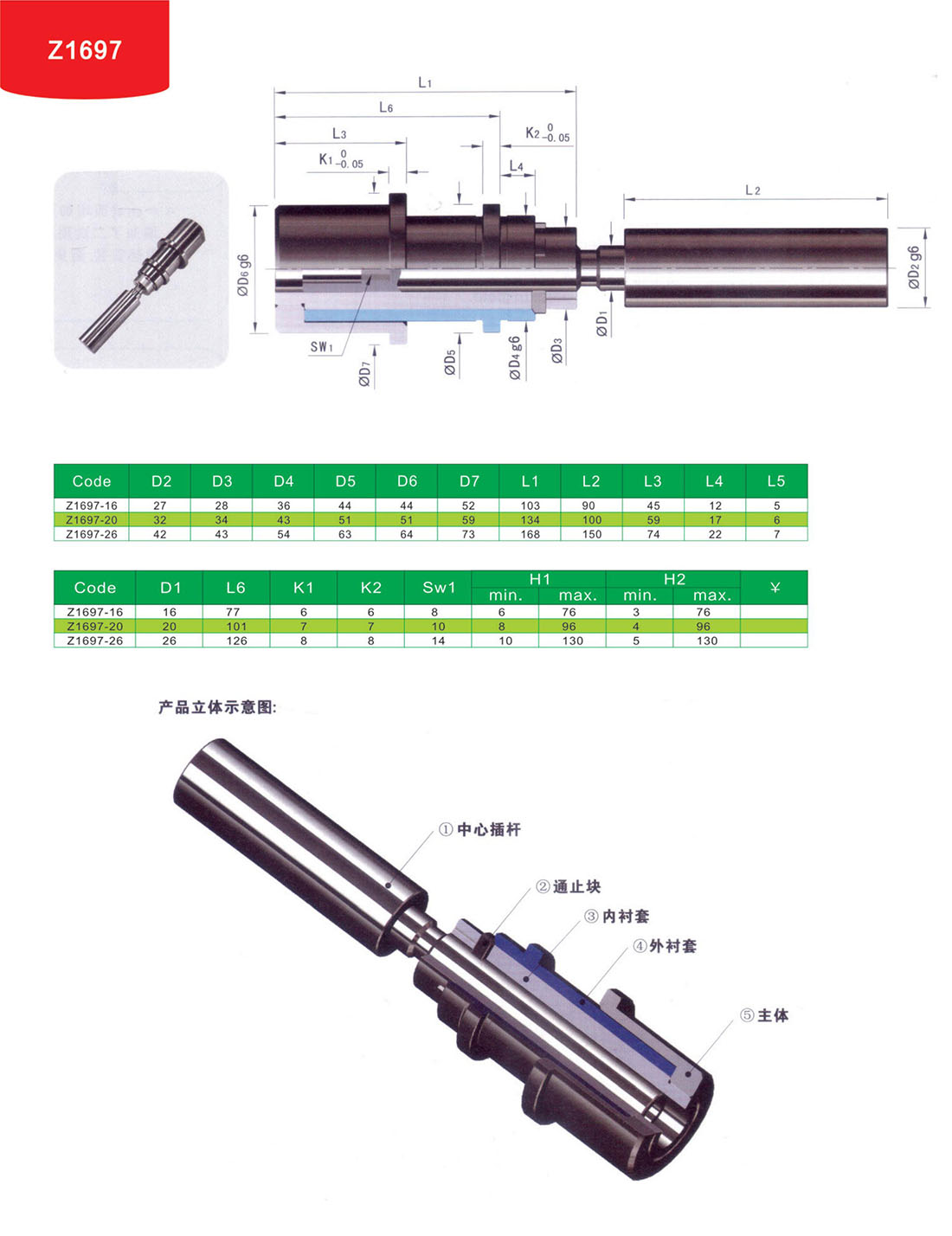 二次顶出Z1697