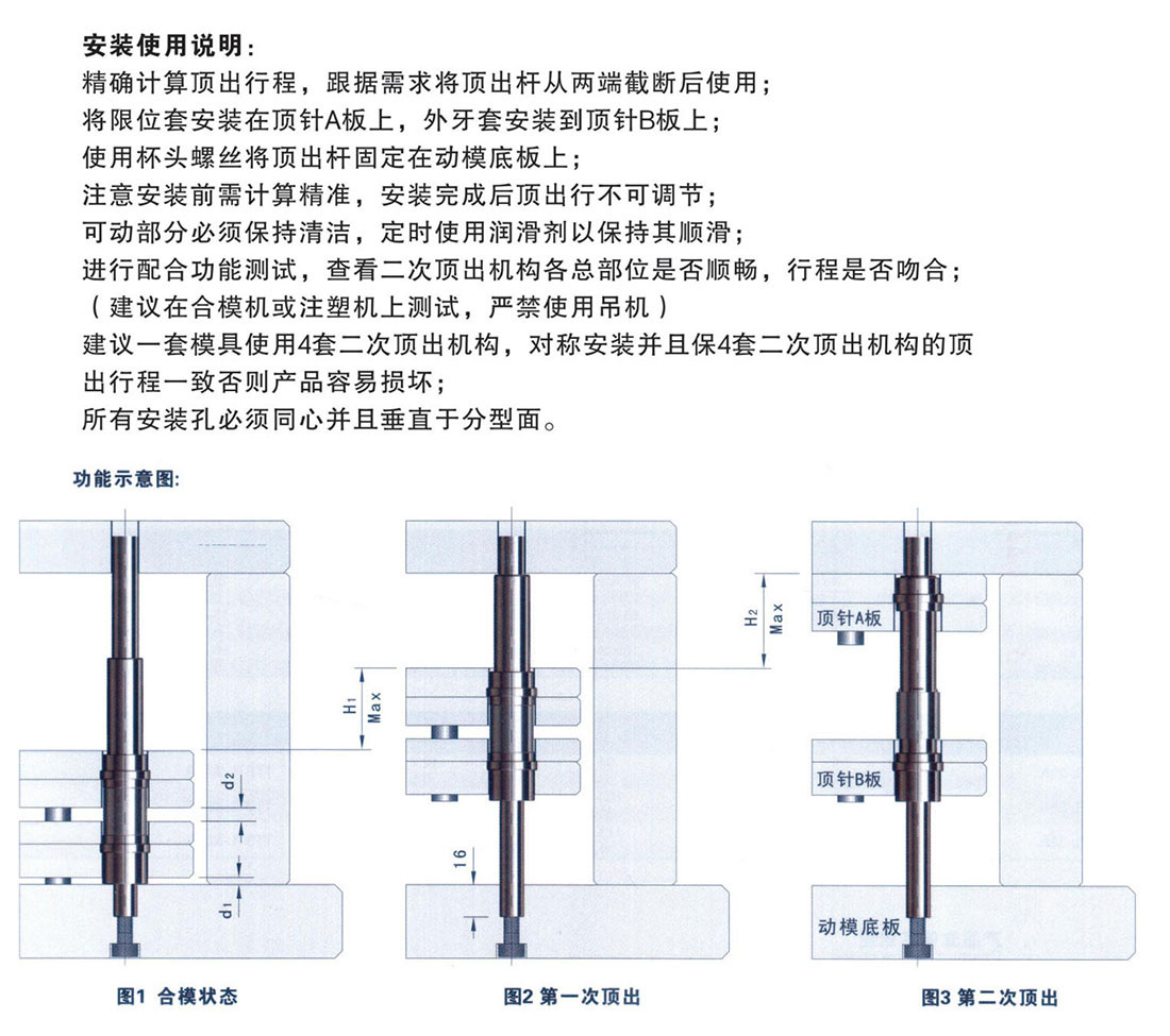 二次顶出DX
