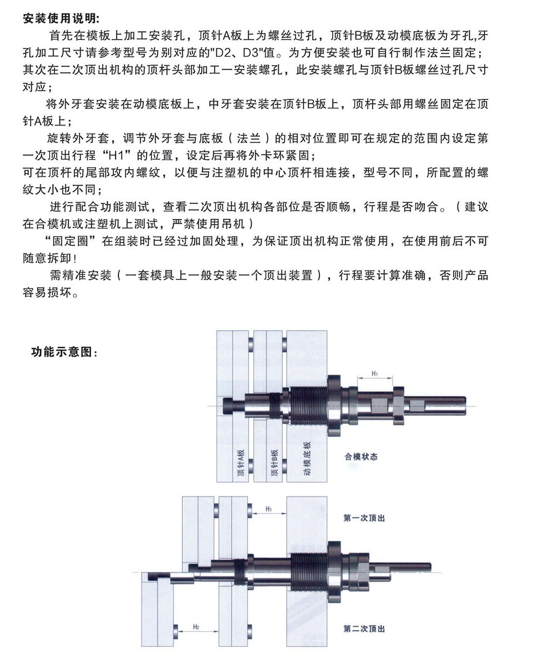 顶出机构Z169