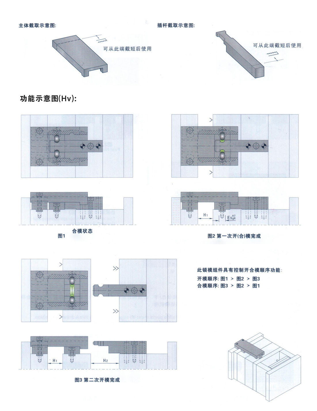 锁模扣Z4